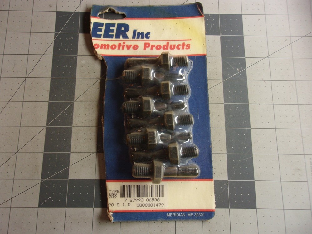 Pioneer (8) Rocker Arm Studs 7/16″ x 3/8″ Thread OD’s Length 2 13/32″
