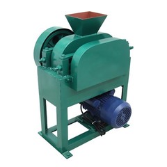 Open Box! Double Roller Crusher for Coal Stone Crushing Milling Machine 220V