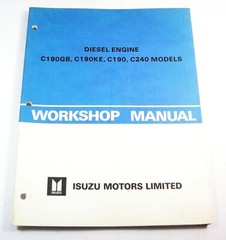 Isuzu C190GB C190KE C190 C240 Diesel Engine Service Repair Manual