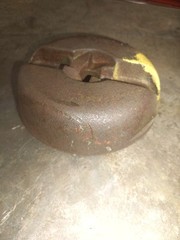 Original John Deere A B G D H B1608R Hand Start Flywheel Crank Ratchet Coupler