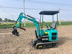 Agrotk Mini Excavator 13.5 HP Gasoline RATO Engine EPA Crawler Digger MH12RX
