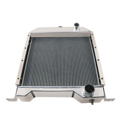 3 Row Aluminum Radiator For Case Skid Loader 1840 1845C Skid Steer #1347609C1