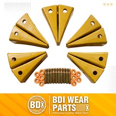 1U3202 Bucket Teeth with Pins 8E6208 Retainers 8E6209 for J200 Series – 25 Pack
