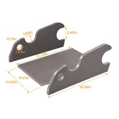 For Kubota U55 KX057 KX191 Quick Attach Bracket Bucket Ears Attachment Plate