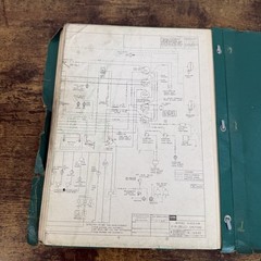 CLARK Model C500.355 Operstions Index Guide Manual Green Leatherback
