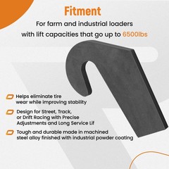 4 Mounting Brackets for Pin Type over the Bucket Loader Pallet Forks Weld On new