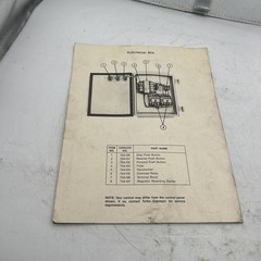 Turbo Conveyor Parts And Service Manual See Pics 30 Day Warranty