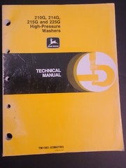 JOHN DEERE TM-1430 TECHNICAL TECH MANUAL 5E BLOWER, 113, 110G 210G 240G 260G