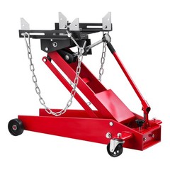 1000lbs Low Profile Transmission Jack 0.45 Ton 360° Swivel Wheels Garage Lift