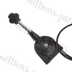 Excavator Throttle Control Cable 40 Inches Manual Throttle Wire