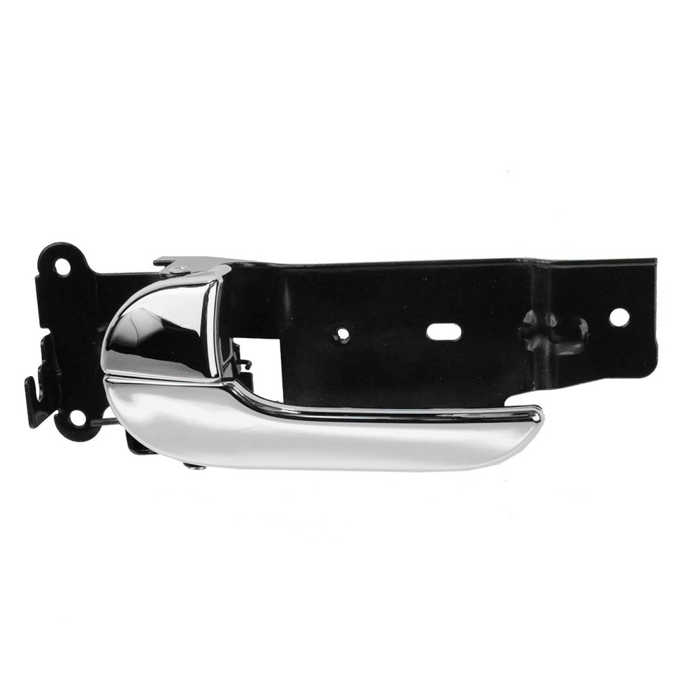 TRQ Front Left Interior Door Handle Chrome Drivers Side Compatible with 2002-…