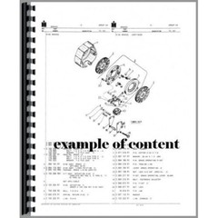 Parts Manual Allis Chalmers 6138 Series 13.8L Engine