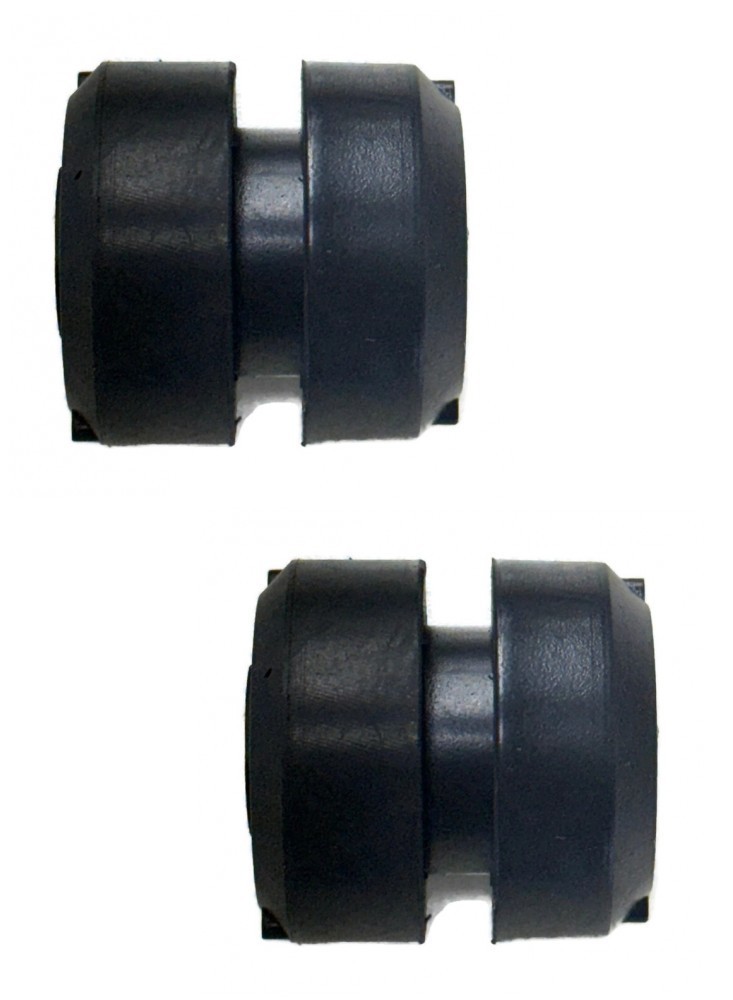(2) Rubber Isolator Engine Mount for John Deere 3029 Engines 3029HFC03 3029HFG03