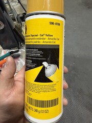 CATERPILLAR YELLOW PAINT AEROSOL 458-9587 590-0196 CAT 4C4200 – 12oz NEW!