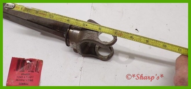 6N48M * Yoke & Shaft Assembly * Series 6 * 3/4″ x 7/8″ Shaft * 38 13/16″ Long US