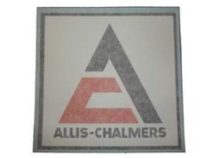 AC Black/Orange on White 4-1/2″ x 4-1/2″ Vinyl Decal