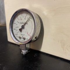 Alfa-Laval Original Vintage Pressure Gauge – Made in Sweden