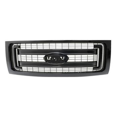 Gloss Black Plastic Front Upper Grille for F150 2009-2014 DL3Z8200CA