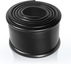 4″ Rubber Fuel Tank Strap Isolator Gas Tank Strap Cushion for Most Semi-trailer