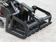 42″ Heavy Duty Root Grapple Bucket Attachment Fits Toro Dingo Mini Skid Steer