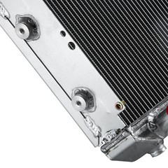 #SBA310100211 Aluminum Radiator with Cap For Ford 1300 Compact Tractor