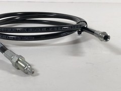 PARKER 1/8″ 3000 PSI REMOTE MOUNT LUBRICATION GREASE HOSE 3/8-24 ZERK NIPPLE 58″