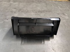 AGT 32 inch Toothless Bucket for Mini Skid Steer Loader Bucket Without Teeth