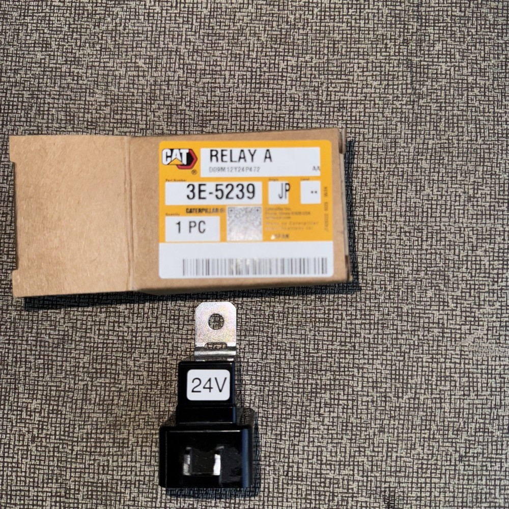 New OEM Cat 3E-5239 Caterpillar 24v Relay