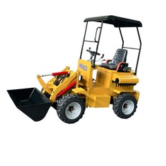 Agrotk KRW23 Mini Skid Steer Wheel Loader 23 HP Gas RATO R740D Engine EPA 700KG