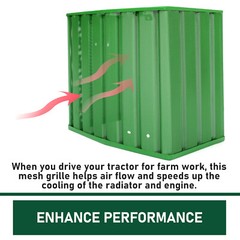 Front Green Grille Guard For John Deere 755 855 955 Tractor #AM107864