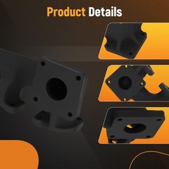 Exhaust Manifold Kit for Kubota V2203 V2403 V2003 L3940 L4240 L4740 1G89612310