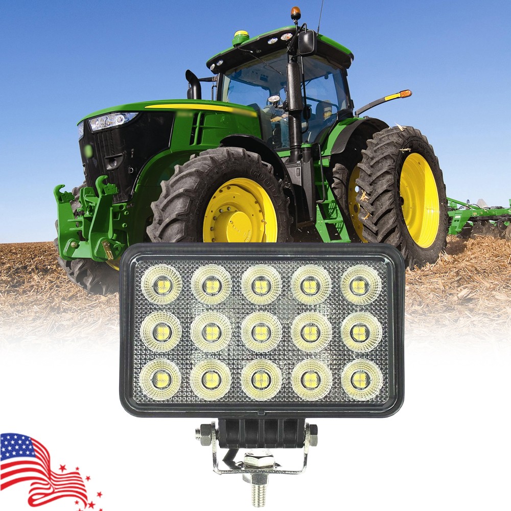 For John Deere Truck Powerful New 6X4 LED Work Light Flood Light Tractor lights