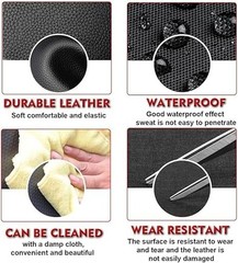 Seat Cover for Foreman 400-450 1997-2004 Motorcycle ATV Leather Protector Black