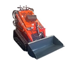 AGT 0.75Ton Mini Skid Steer Stand-On Compact Track Loader 13.5HP Gasoline Engine