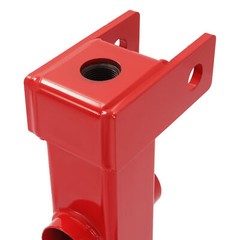 3 Pt Gooseneck Ball Hitch Adapter 2″ Receiver Trailer Drawbar For Cat1 tractors
