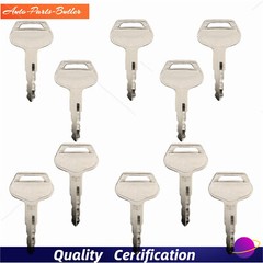 10 keys Fits Komatsu Forklift, Kalmar, Dressta, Sakai Forklift