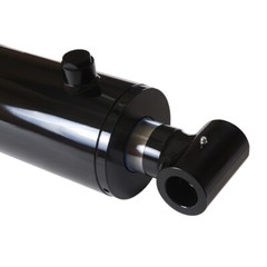 Hydraulic Cylinder Welded Double Acting 5″ Bore 12″ Stroke Cross Tube 5×12 NEW
