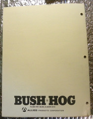 Bush Hog Owner’s Manual Model 1450Flex-Wing Tandem Disc Harrow