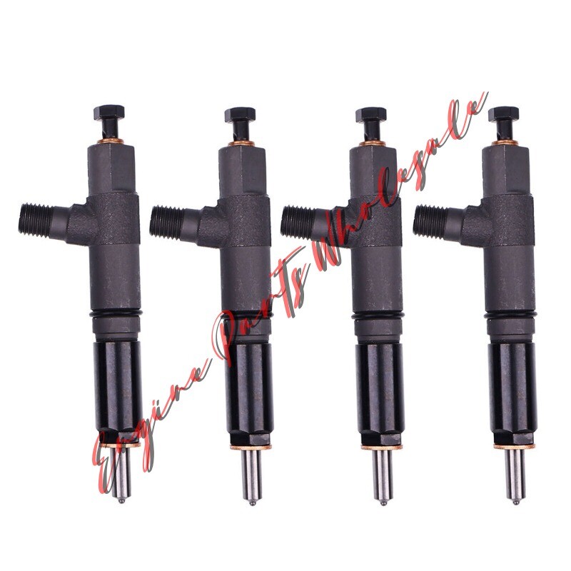 4Pcs Fuel Injector 1G852-53002 1G852-53001 for Kubota V2403 D1703 Engine Zexel