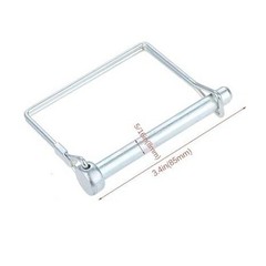 10 Pack Trailer Coupler Pin 5/16×3-1/2in Towing Hitch Pin Hea Size: 5/16×3-3/8