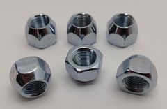 6x 1/2″-20×5/8″ Right Hand Wheel Lug Nut 60 Degree Taper Ford Dodge Chevy 13/16″