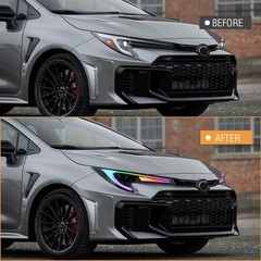 Toyota Corolla Headlamp 11-26 L LE FX SE Nightshade XSE XLE Apex Sedan Hatch H1R