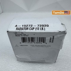 Radiator Cap A-15272-72020, 13lb Pressure Rating, High-Quality Replacement Part