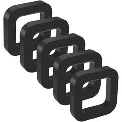 5PCS 2″ Hitch Receiver Silencer Pad Noise Eliminator for Any 2″ Trailer Hitch