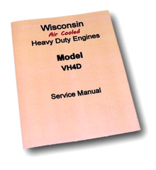 Wisconsin Vh4D Engine Service Repair Manual Technical Shop Book Overhaul