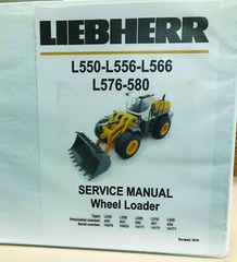 Liebherr L550-L556-L566-L576-L580 Wheel Loader Service Manual