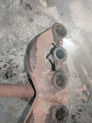 Case 411 Tractor 251 Engine Original Exhaust & Intake Manifold Ji Case Part