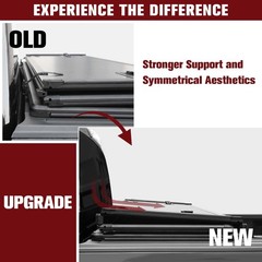 FRP Hard Tri-Fold Truck Bed Tonneau Cover 2020-2026 Gladiator JT 5ft Bed