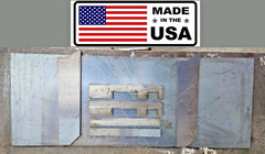 1/4 Skid Steer Skid loader quick attach parts kit MADE IN USA