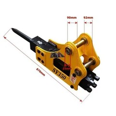 Hydraulic Breaker Hammer For 0.8-1.5Ton Mini Excavator Attachment USA Stock New